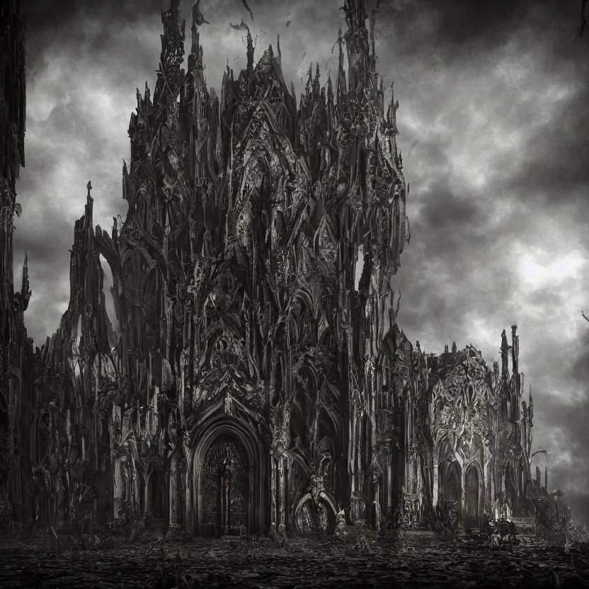 Prompt: stunning Gothic king psychedelic, dark and mysterious, atmospheric, ominous, eerie, cinematic, Epic, 8k, 4k, ultra detail, ultra realistic, rendered by awesomeness