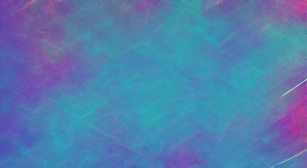 Prompt: A desktop wallpaper that visualizes AI, blend elements, stylistic, visualize, Machine Learning, vivid colors, geometric but organic, iPhone wallpaper, surrealism