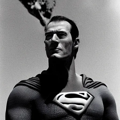 Image similar to valery giscard d'estaing as superman