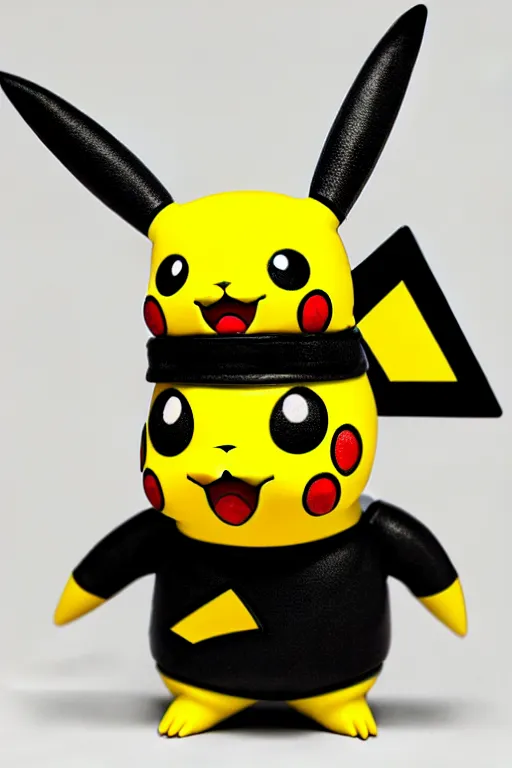 Image similar to pikachu terminator, intricate details. front on, symmetrical. industrial design. good design award, innovative product concepts, most respected design