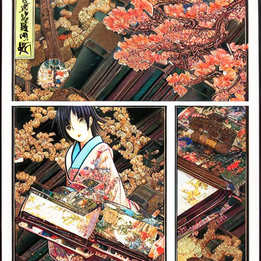 Prompt: 8 k 3 d capture scan of japanese otaku package, high textured, conceptual, intricate detailed painting, illustration sharp detail, manga 1 9 9 0