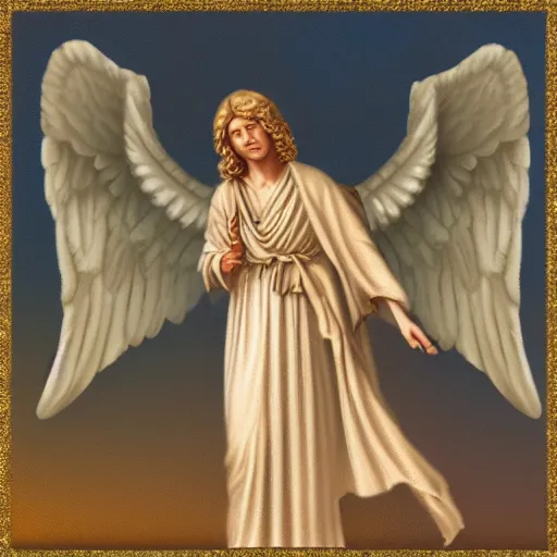 Image similar to biblically accurate angel