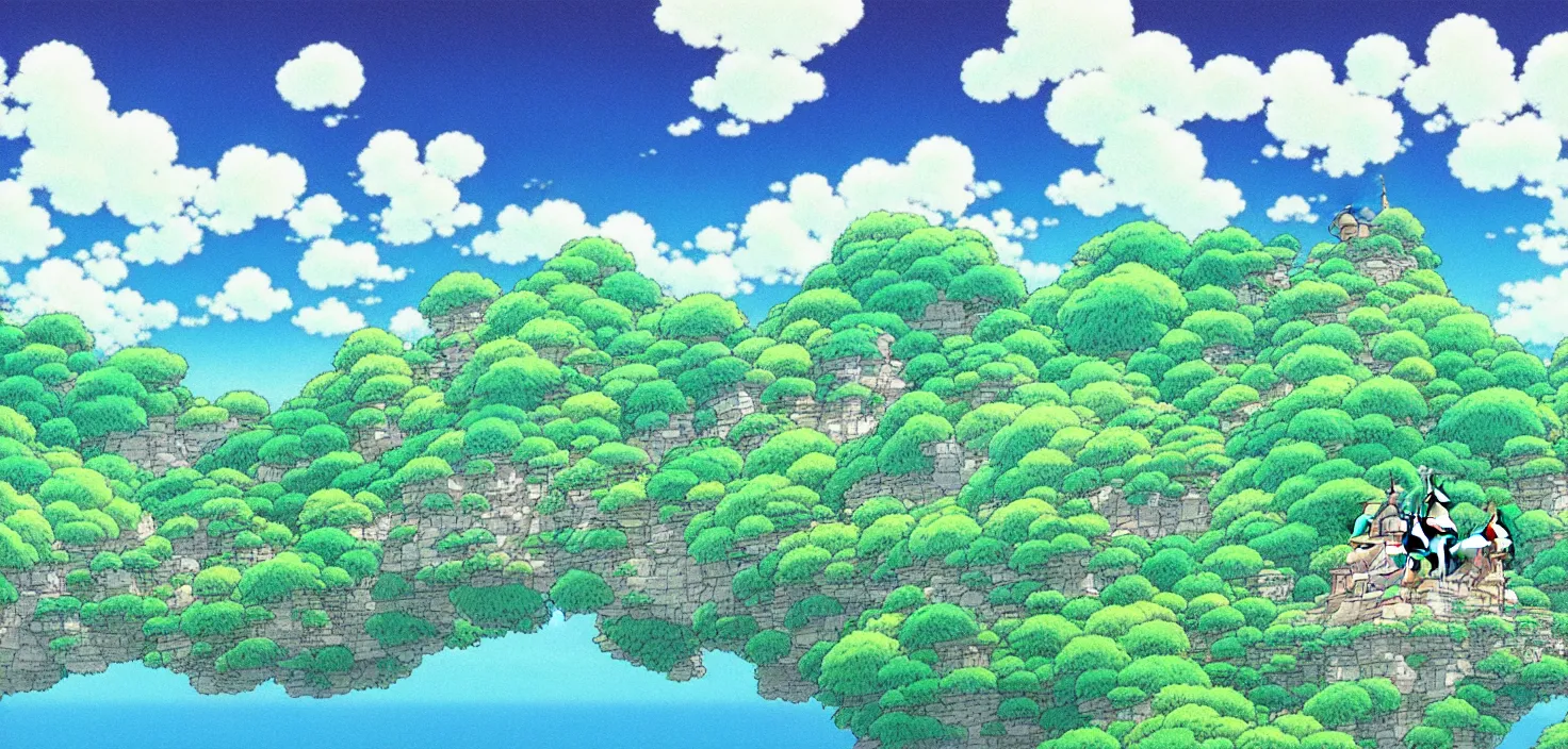 Image similar to exquisite studio ghibli landscape