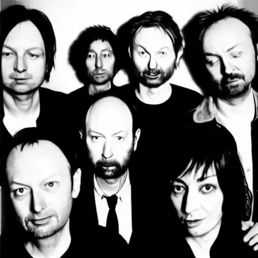 Image similar to radiohead family sitcom