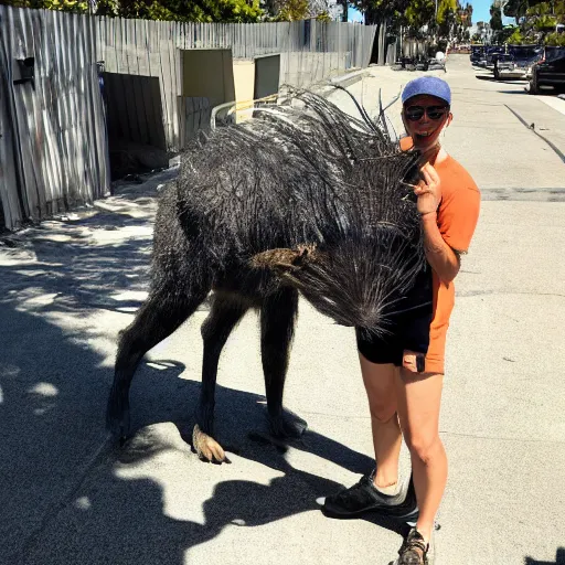 Image similar to LOS ANGELES, CA, USA-SEP 20, 2017: The most helpful friendly creature that emerged from the opening of the Divine Portal