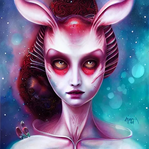 Prompt: alien by anna dittmann