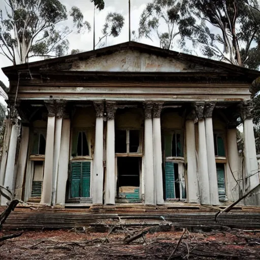 Image similar to Abandoned city Melbourne, Australia. Built in 1835, thrived under the rule of the Andrews government