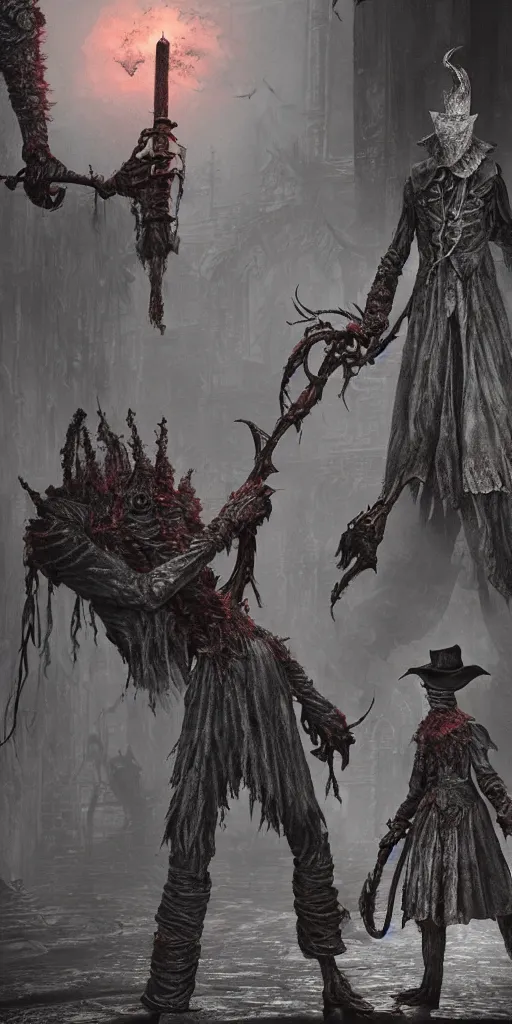 Image similar to bloodborne muppet Mergo's Wet Nurse