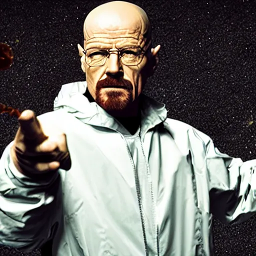 Image similar to Walter White, Dabbing