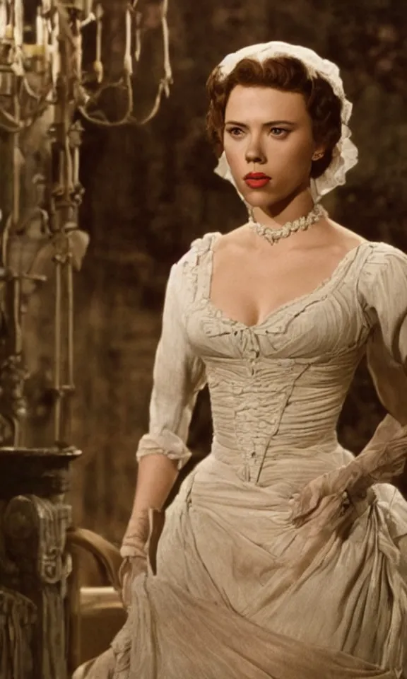 Image similar to Scarlett Johansson in Gone With the Wind