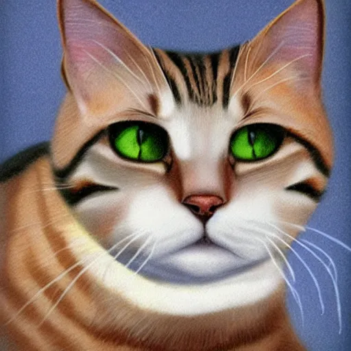 Prompt: Charlie the cat photorealism