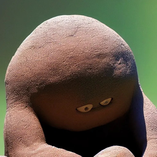 Image similar to national geographic professional photo of diglett, award winning