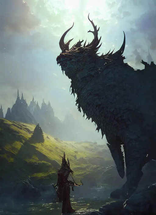 Prompt: Highly detailed portrait of Charr from Guild wars 2, Stephen Bliss, unreal engine, fantasy art by Greg Rutkowski, Loish, Rhads, ferdinand knab, Makoto Shinkai and Lois van baarle, ilya kuvshinov, rossdraws, Tom Bagshaw, alphonse mucha, global illumination, radiant light, detailed and intricate environment