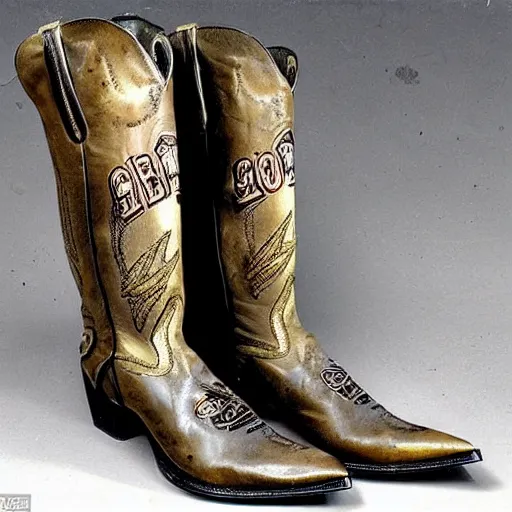 Image similar to kangaroo dressed as a cowboy, cowboy hat boots spurs and pistol, 1 8 0 0 s, photo