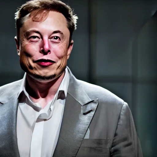 Prompt: Elon Musk Dressed as a hitman detail 4K quality super realistic