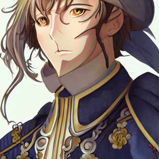 Prompt: portrait of sir gawain, anime fantasy illustration by tomoyuki yamasaki, kyoto studio, madhouse, ufotable, comixwave films, trending on artstation