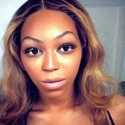 Image similar to bee with human face resembling beyonce