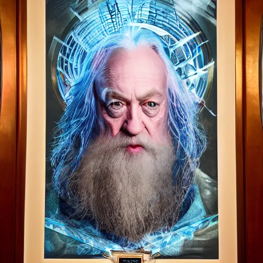 Prompt: An Award Winning Hyperdetailed Concept Art Masterpiece of Dumbledore at Walt Disney World, 8k