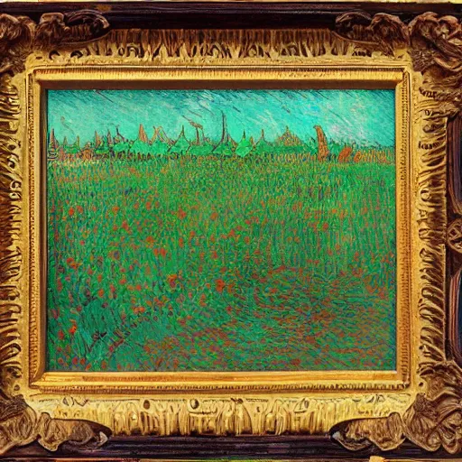 Prompt: raspberries in a forest by Vincent van Gogh