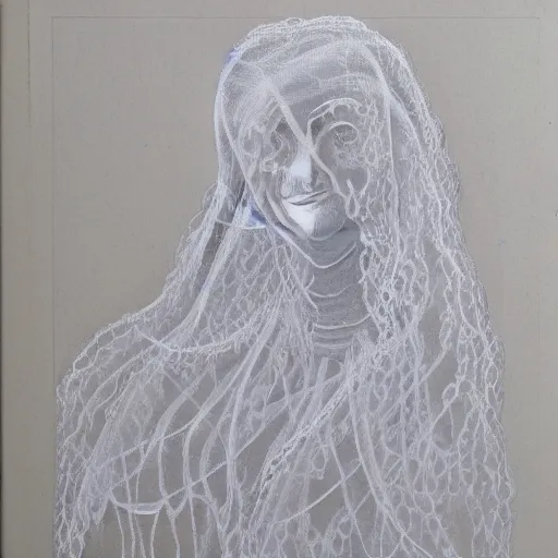 Image similar to a lace ghost