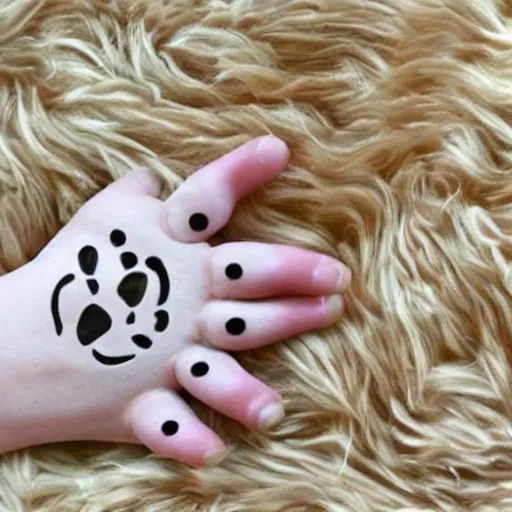 Image similar to big thick chunky juicy paws,