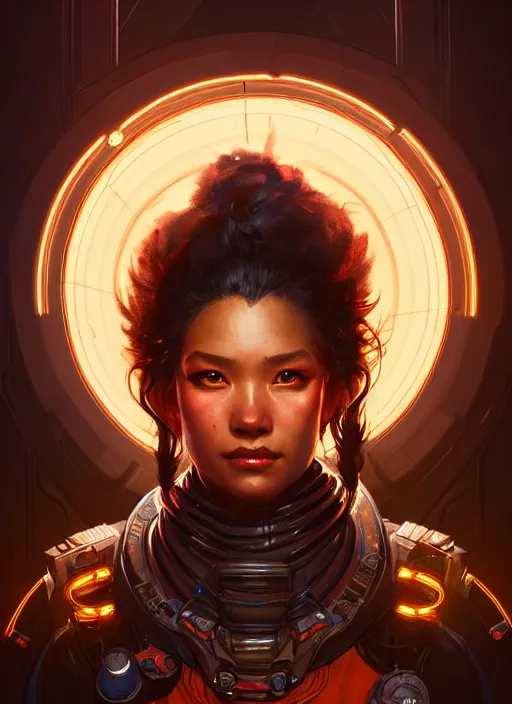 Image similar to portrait of apex legends chtulhu, intricate, elegant, glowing lights, highly detailed, digital painting, artstation, glamor pose, concept art, smooth, sharp focus, illustration, art by artgerm and greg rutkowski, artey freytag