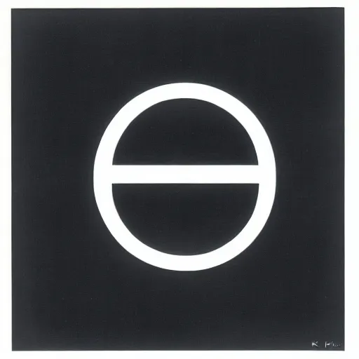 Prompt: minimal geometric gemini symbol by karl gerstner, monochrome