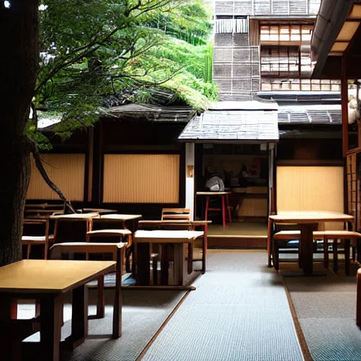 Image similar to hidden Japanese cafe