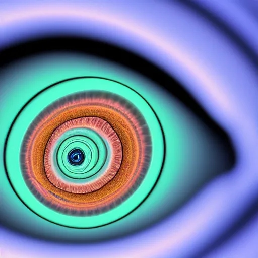 Image similar to spiral within an eye