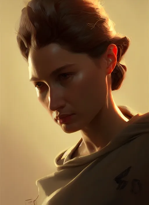 Image similar to portrait of alexandra trese, netflix trese, highly detailed, digital painting, artstation, concept art, smooth, sharp focus, illustration, art by wlop, kajo baldisimo and craig mullins