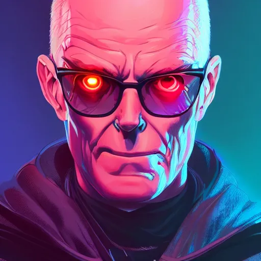 Image similar to william gibson as Case from Neuromancer, ambient lighting, 4k, anime key visual, lois van baarle, ilya kuvshinov, rossdraws, artstation