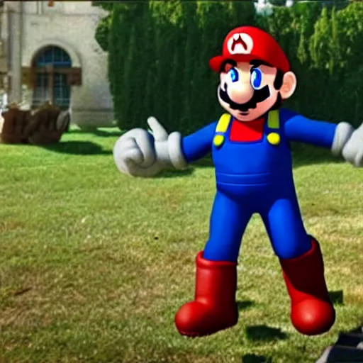 Image similar to Chris Evans as super Mario