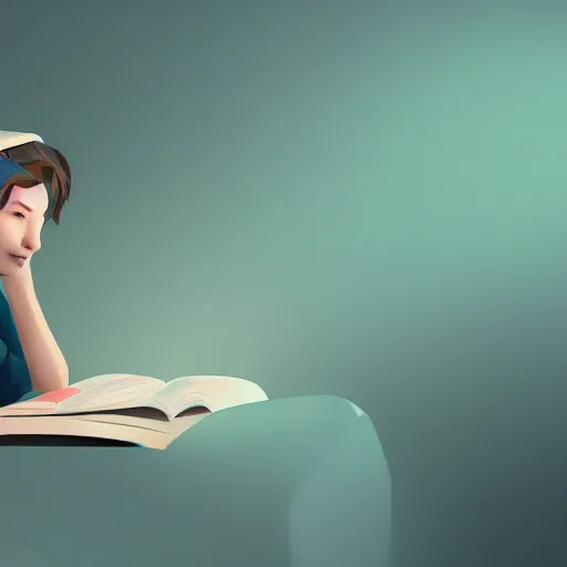 Cute Girl Studying 4K wallpaper download