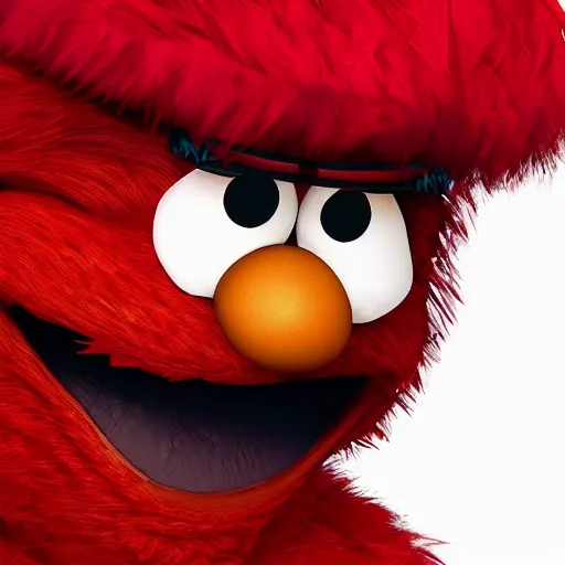 Prompt: Elmo as Wilford Brimley high detail photorealistic 4K cinematic lighting