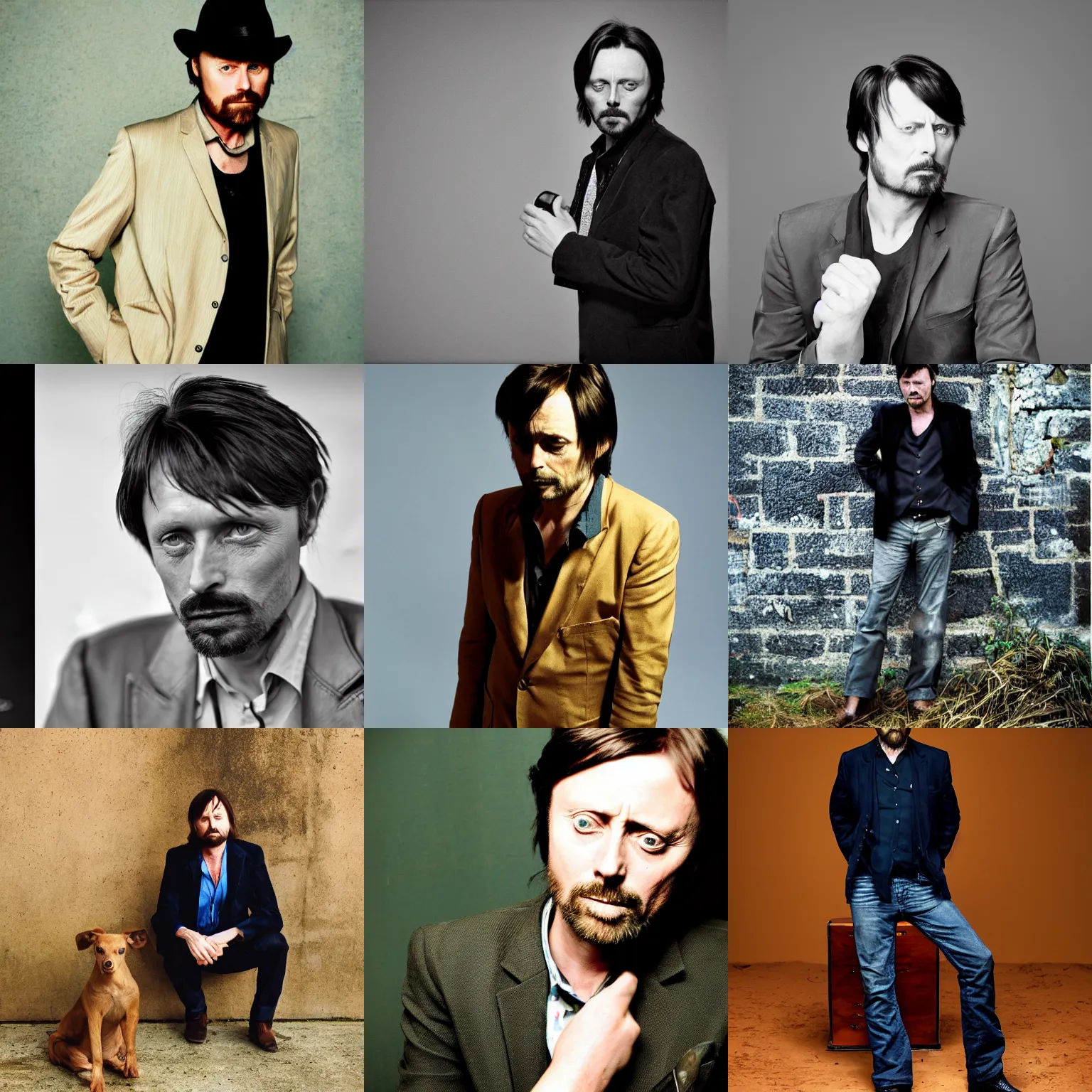 Prompt: brett anderson from suede dog man star photo by frans lanting 8 5 mm