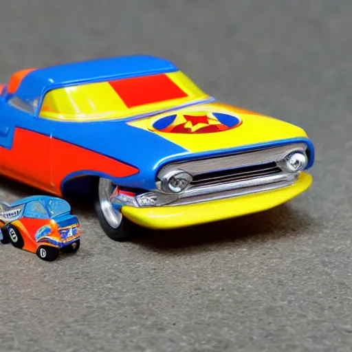 Prompt: hot wheels car from the 1 9 6 0 s