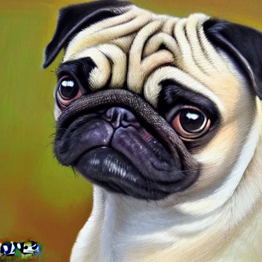 Image similar to pug by Laura Footes