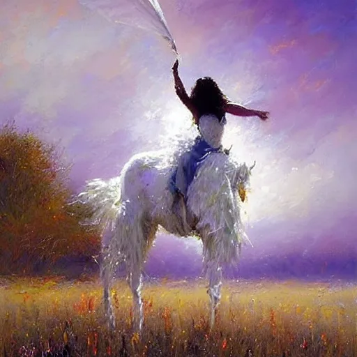 Prompt: by robert hagan pastel white, inca threatening, depressing. art installation. paralyzed by the indescribable beauty of the cosmos.