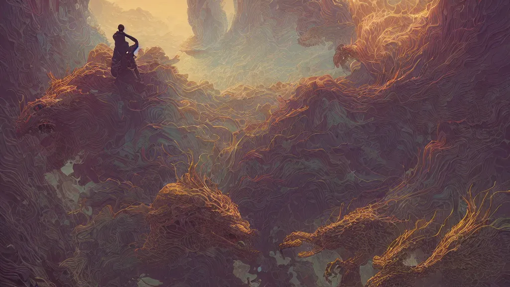 Image similar to quadruped bill gates, makoto shinkai, moebius!, oliver vernon, joseph moncada, damon soule, manabu ikeda, kyle hotz, dan mumford, by kilian eng