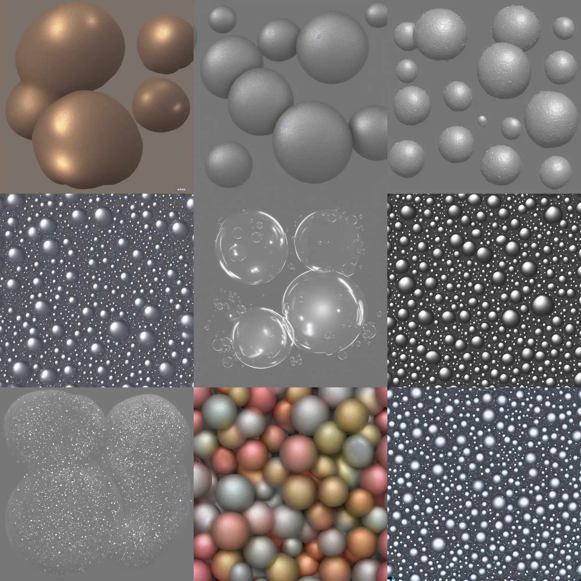 Prompt: seamless bubble patter, digital asset, pbr, 8 k, 3 0 0 dpi