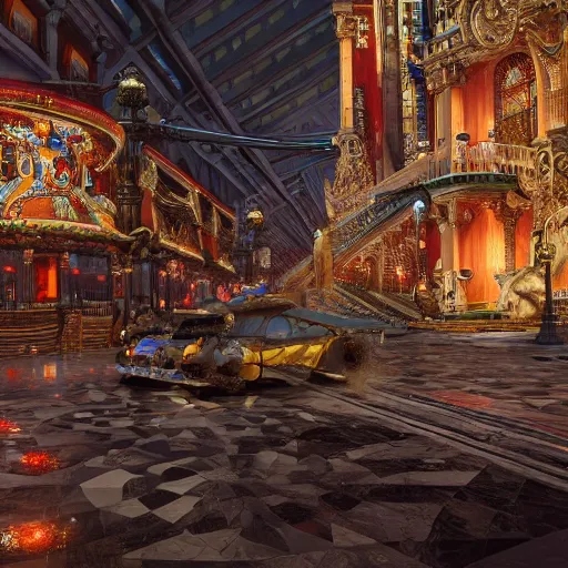 Image similar to las vegas, intricate detail, royo, klimt, miro, vallejo, frazetta, giger, whealan, hd, unreal engine,