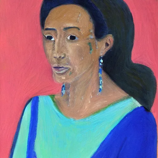 Prompt: portrait of a woman by ami vitale