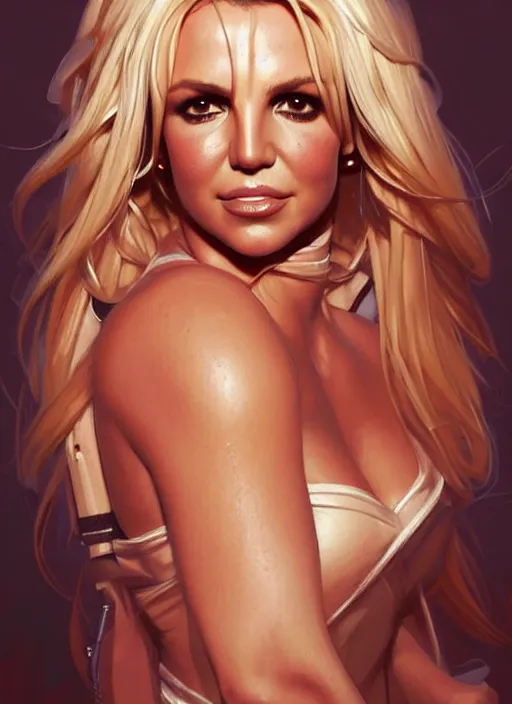 Prompt: britney spears, kim kardashian, intricate, highly detailed,!, digital painting, artstation, concept art, smooth, sharp focus, illustration, art by artgerm and greg rutkowski and alphonse mucha