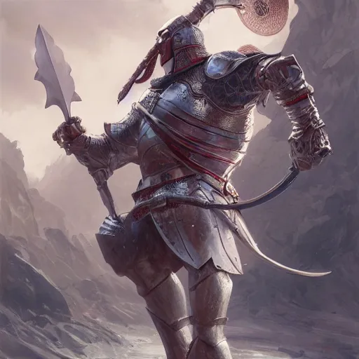 Prompt: portait of a knight adam sandler swinging his long sword, front game card, drark, marvel comics, dark, intricate, highly detailed, smooth, artstation, digital illustration by ruan jia and mandy jurgens and artgerm and wayne barlowe and greg rutkowski and zdislav beksinski