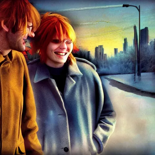 Image similar to the eternal sunshine of the spotless mind high quality digital art