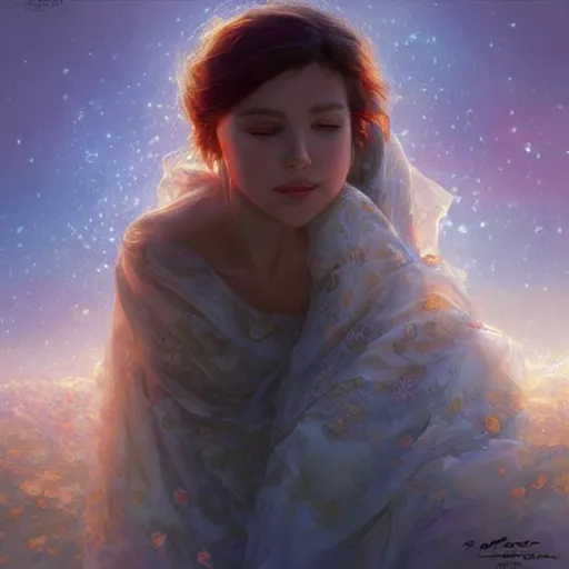 Prompt: you may say i'm a dreamer, but i'm not the only one. i hope someday you'll join us. and the world will live as one, artwork by artgerm, rendered in pov - ray, style by greg rutkowski and thomas kinkade and tim burton
