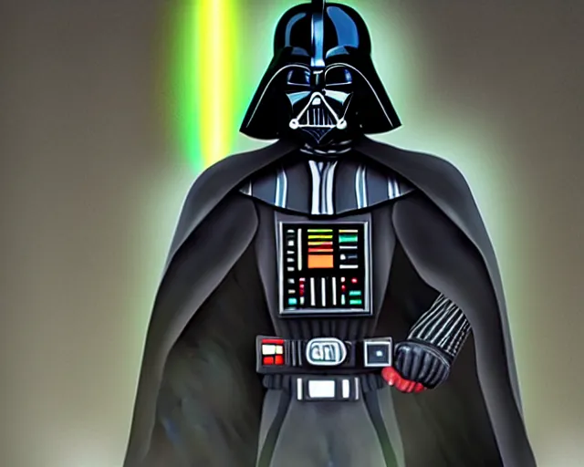 Prompt: darth vader in runescape