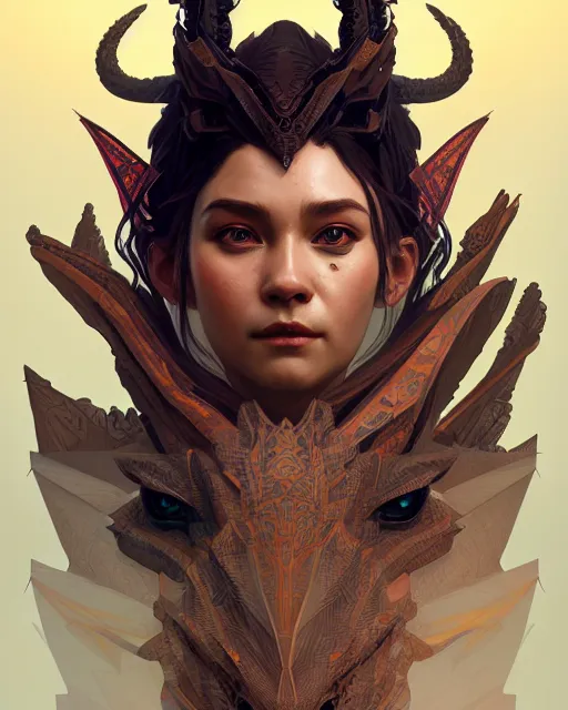 Prompt: symmetry!! portrait of a dragon in the style of horizon zero dawn, machine face, intricate, elegant, highly detailed, digital painting, artstation, concept art, smooth, sharp focus, illustration, art by artgerm and greg rutkowski and alphonse mucha, 8 k