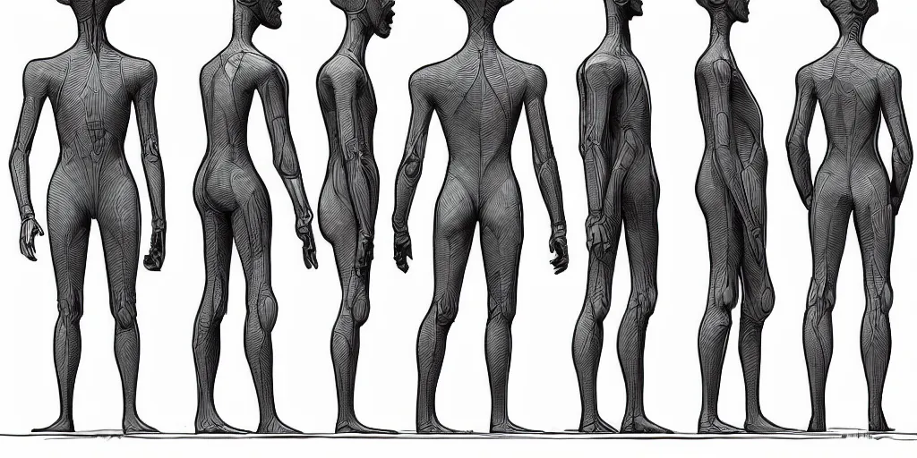 Female Figure 360  Human figure drawing, Male figure drawing, Drawings