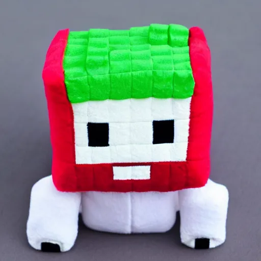 Prompt: squishmallow of a minecraft zombie, squishmallow, cute, plushie, soft, colorful, 4 k, detailed